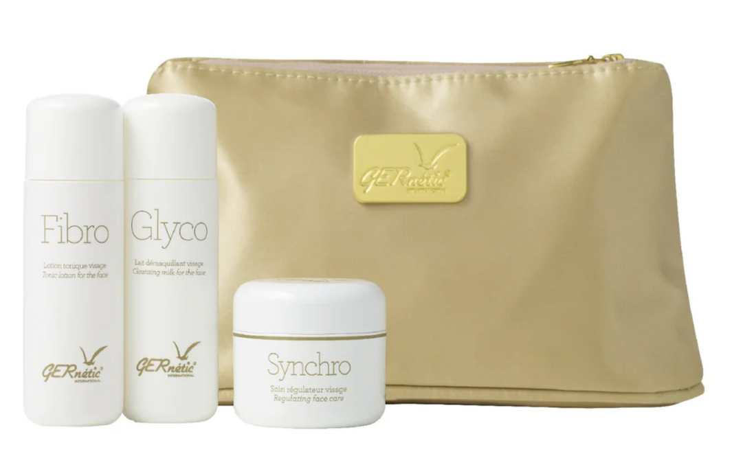 3 Step Set Pack | Skin Vitality Starter Bag | Glyco 50ml, Fibro 50ml & Synchro 30ml